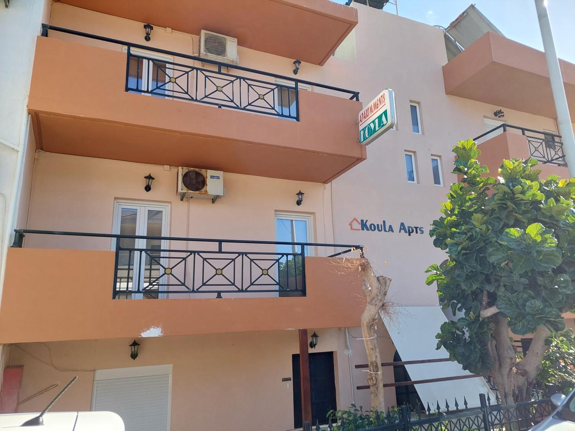 Koula Apartments Stalida Exterior foto