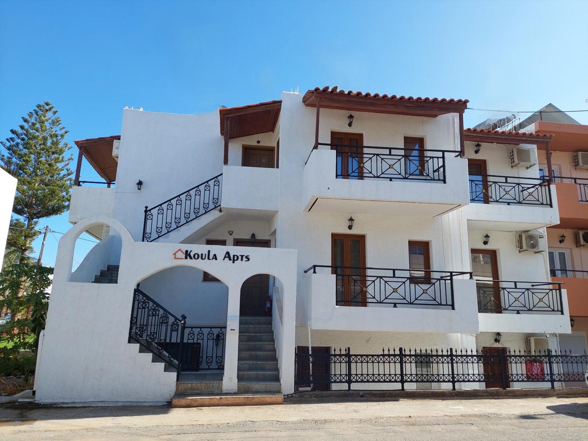 Koula Apartments Stalida Exterior foto